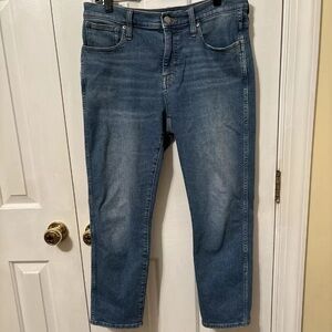 JCrew Vintage Slim Straight 9” rise jeans